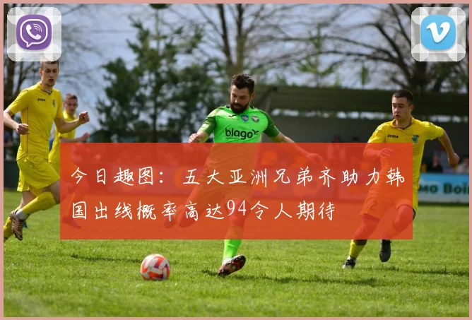 今日趣图：五大亚洲兄弟齐助力韩国出线概率高达94令人期待
